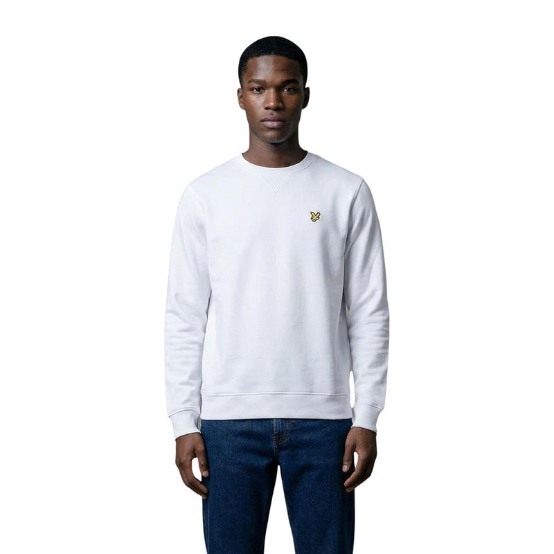 Lyle & Scott Wit Katoenen Sweatshirt