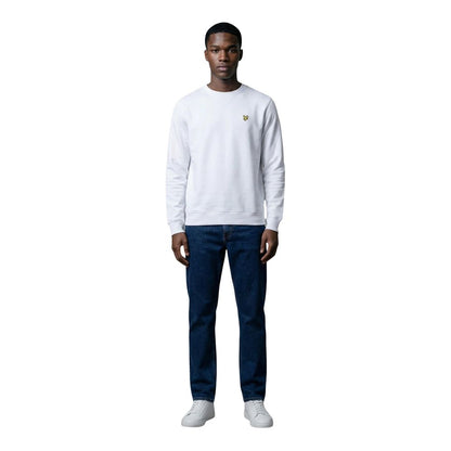 Lyle & Scott Wit Katoenen Sweatshirt
