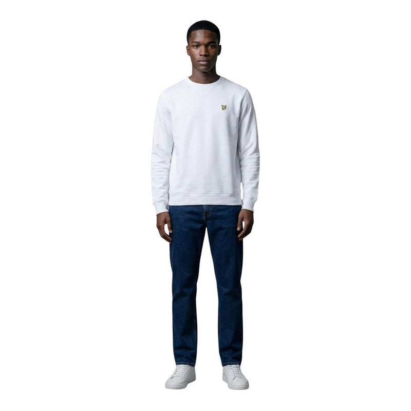 Lyle & Scott Wit Katoenen Sweatshirt