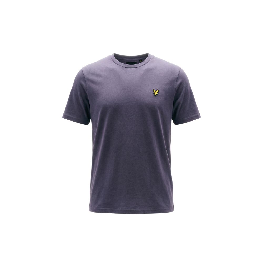 Lyle & Scott Purple Cotton T-Shirt for Men
