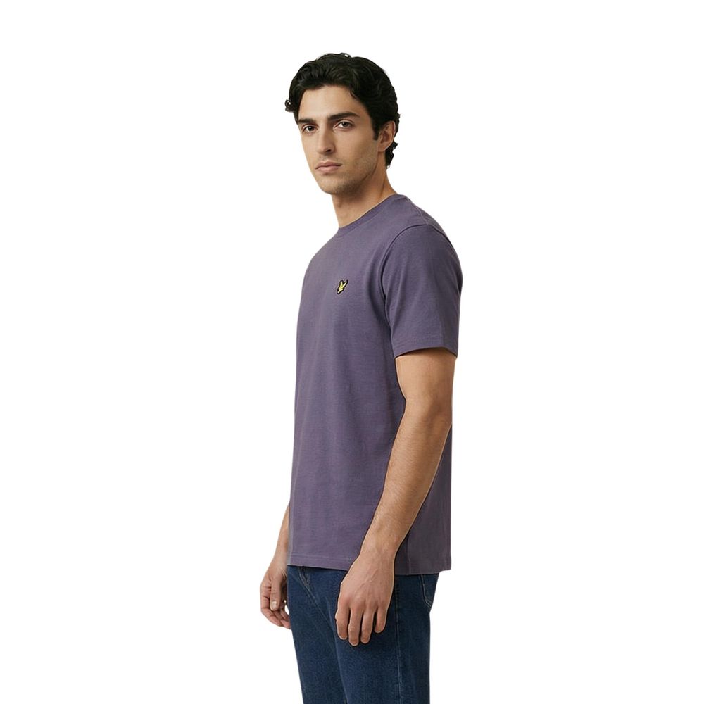 Lyle & Scott Purple Cotton T-Shirt for Men