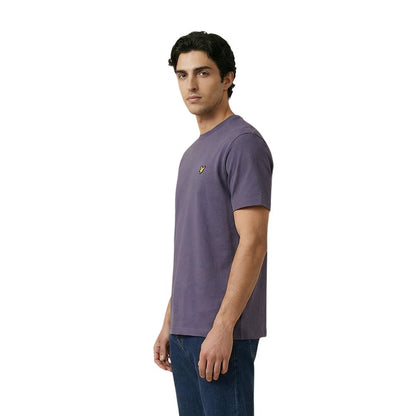 Lyle & Scott Paars Katoenen T-Shirt