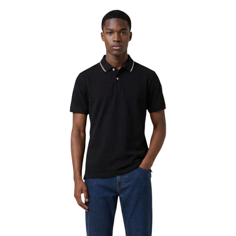 Colmar Originals Zwart Katoenen Poloshirt