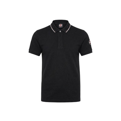 Colmar Originals Zwart Katoenen Poloshirt