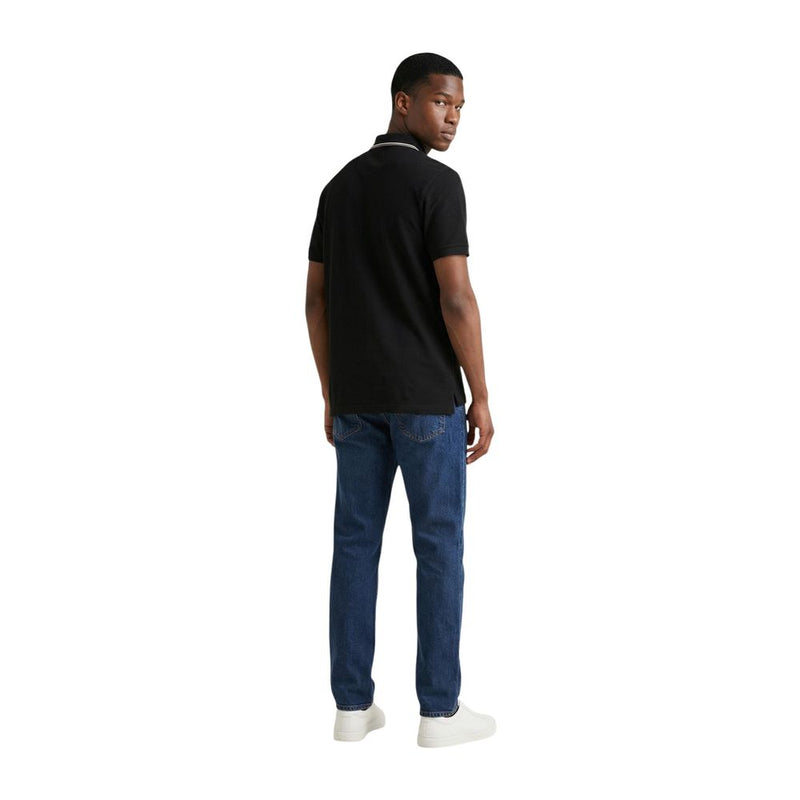 Colmar Originals Zwart Katoenen Poloshirt