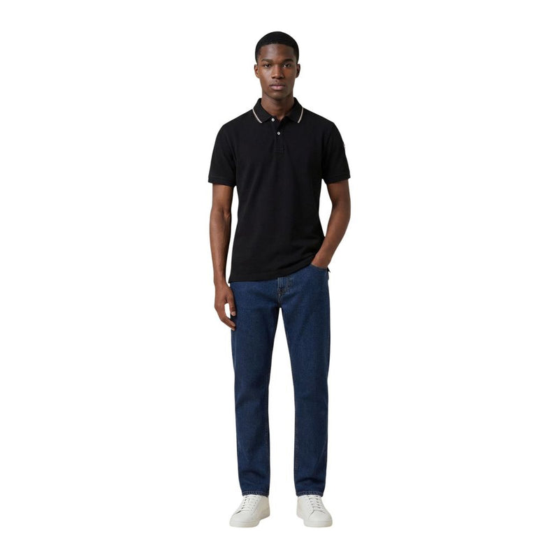 Colmar Originals Zwart Katoenen Poloshirt