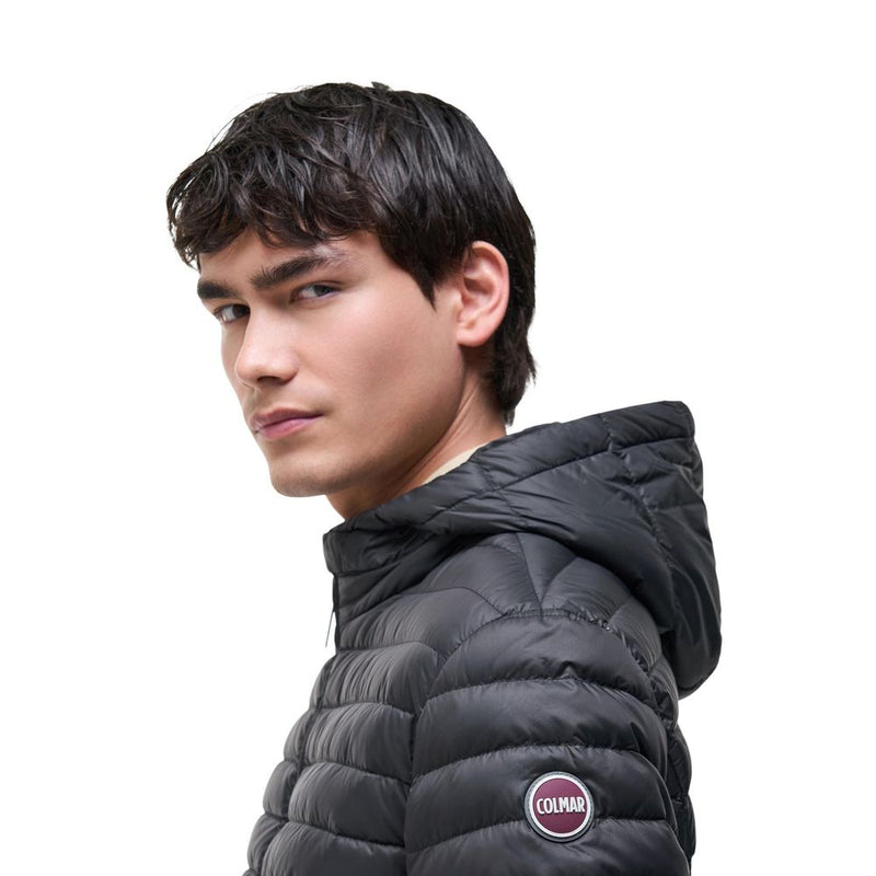 Colmar Originals Black Polyamide Puffer Jacket for Men