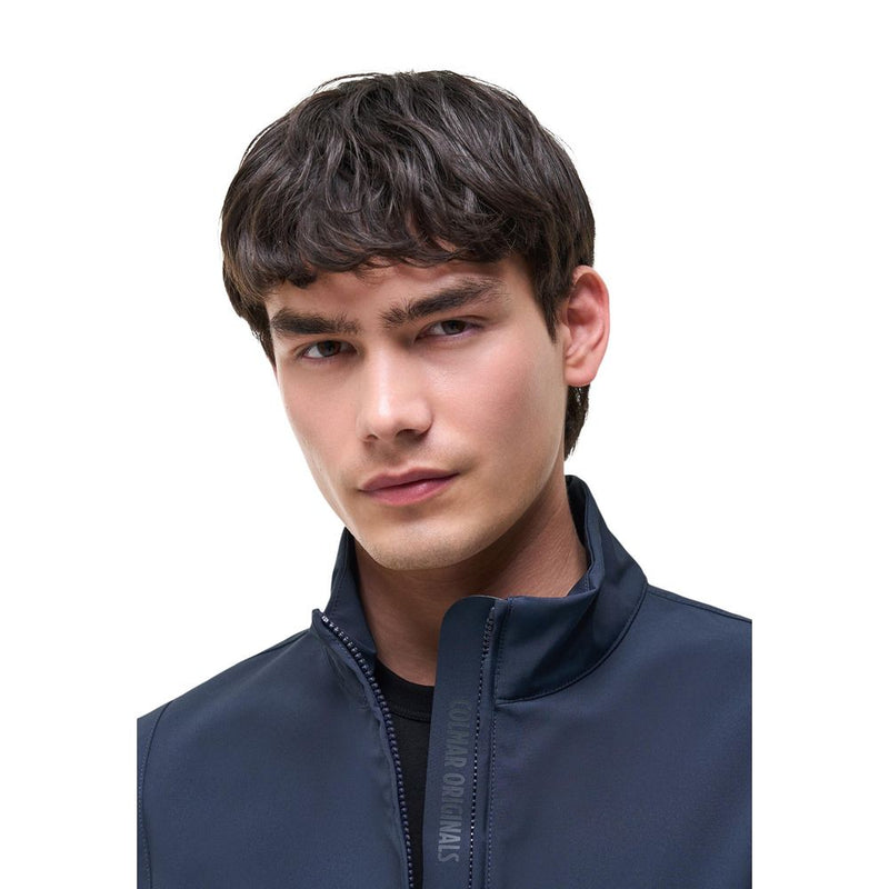 Colmar Originals blauw polyester jack met volledige lengte