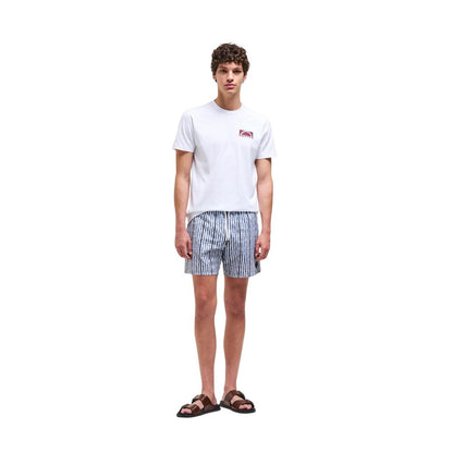 T-shirt en coton blanc Colmar Originals
