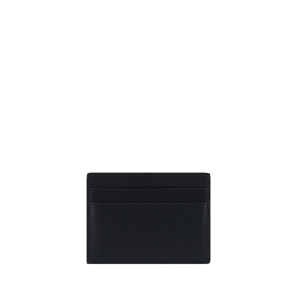 Portefeuille Balenciaga Bos Taurus en cuir de veau noir