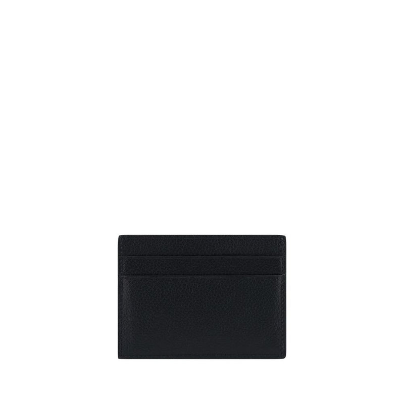 Portefeuille Balenciaga Bos Taurus en cuir de veau noir