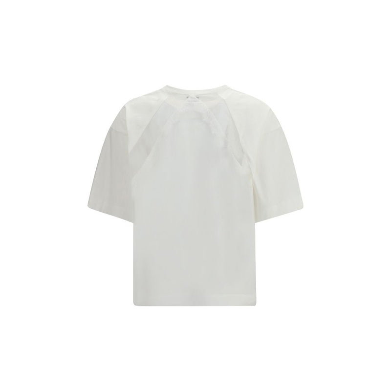 PINKO Stephanie White Cotton T-Shirt for Women