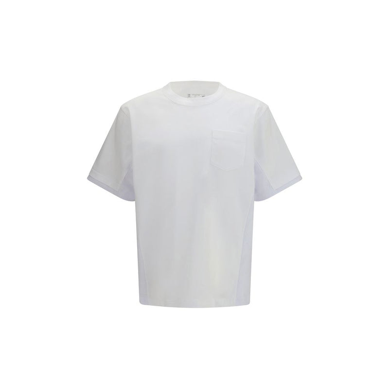 Sacai Wit Katoenen T-shirt