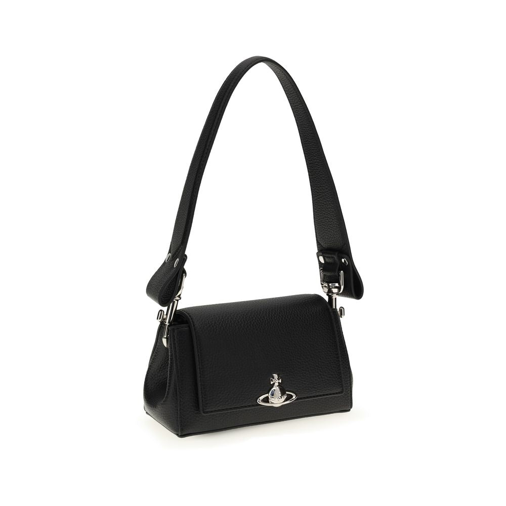 Vivienne Westwood Black Orb Shoulder Bag - Stylish & Versatile