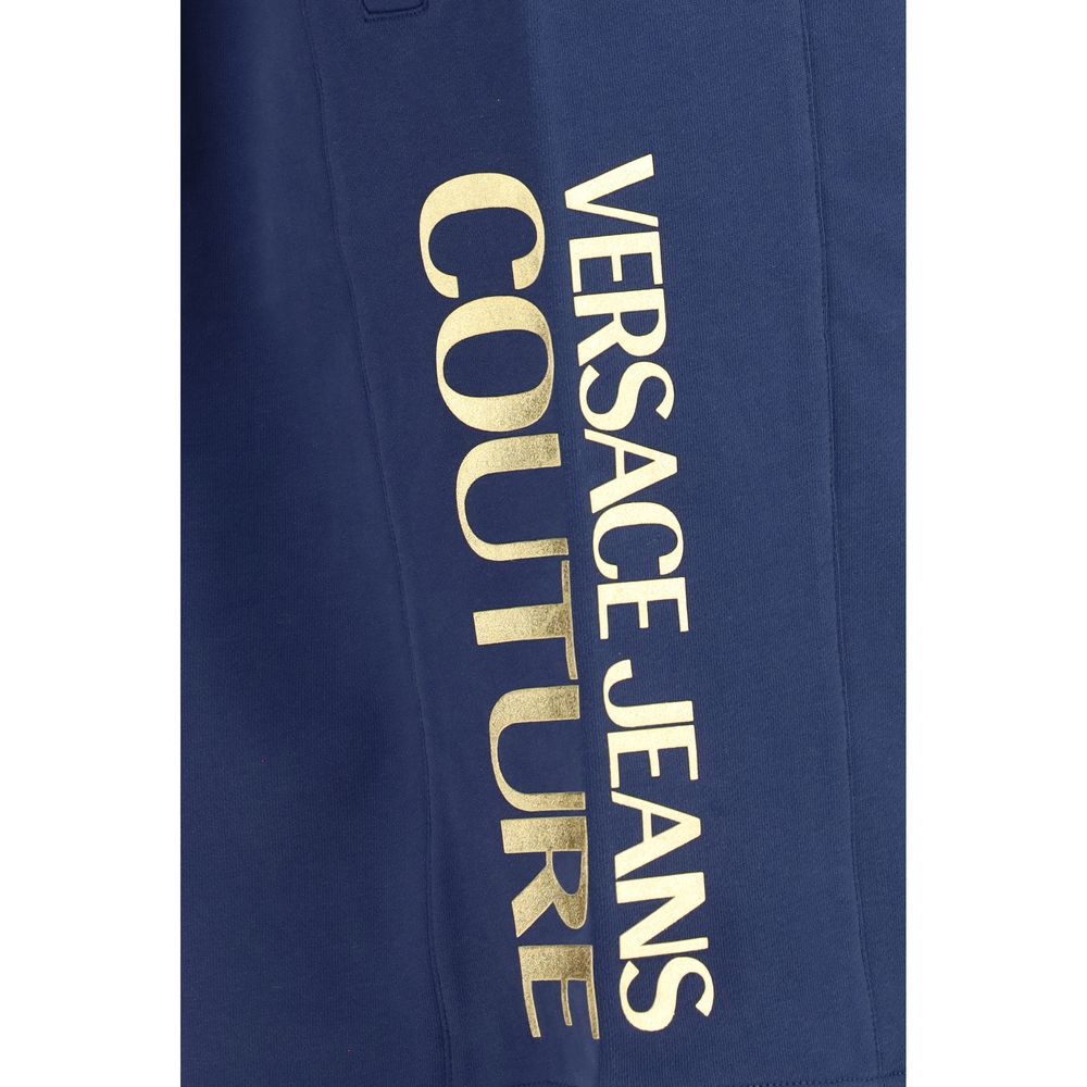 Versace Jeans Blue Cotton Bermuda Shorts for Men
