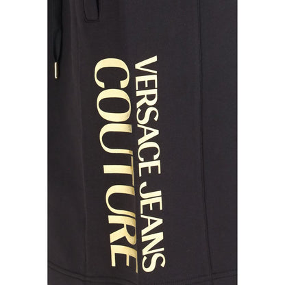 Versace Jeans zwarte katoenen bermudashort