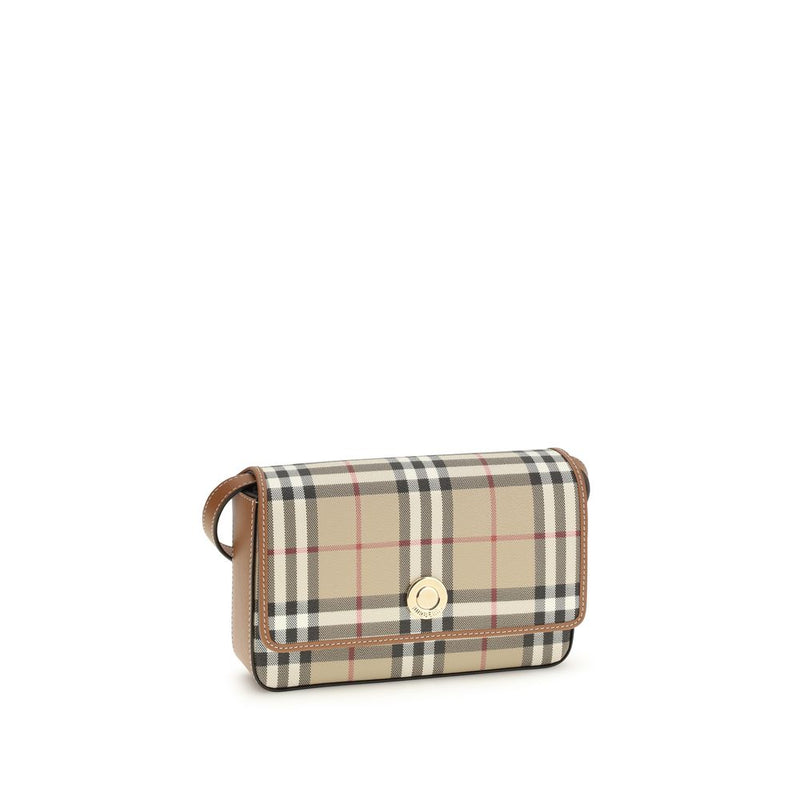 Burberry Hampshire Beige Polyurethane Wallet