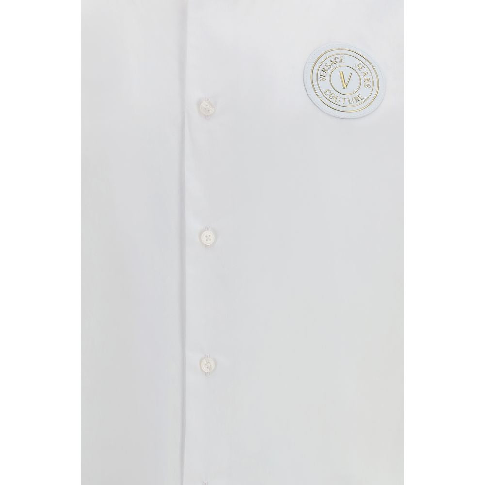 Chemise en coton blanche Versace Jeans