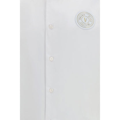Chemise en coton blanche Versace Jeans