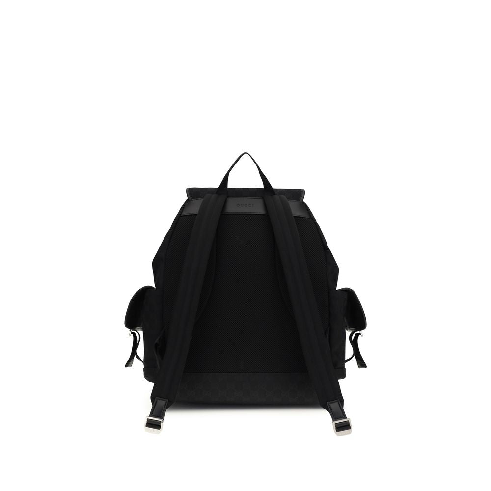 Sac à dos Gucci en polyester noir