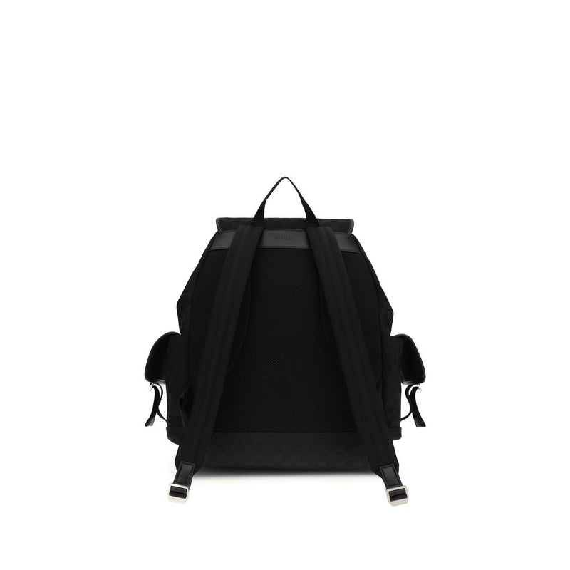 Sac à dos Gucci en polyester noir