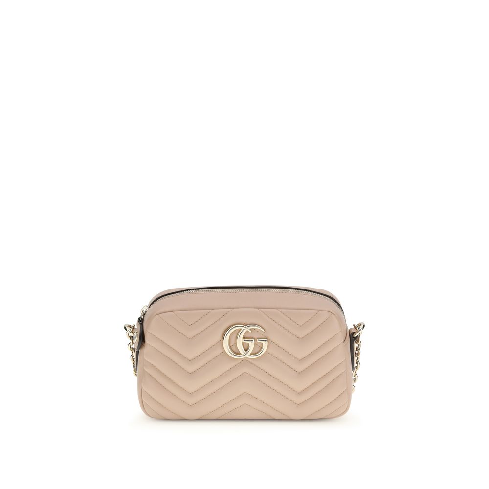 Gucci GG Marmont Multicolor Lamb Ovis Aries Handbag