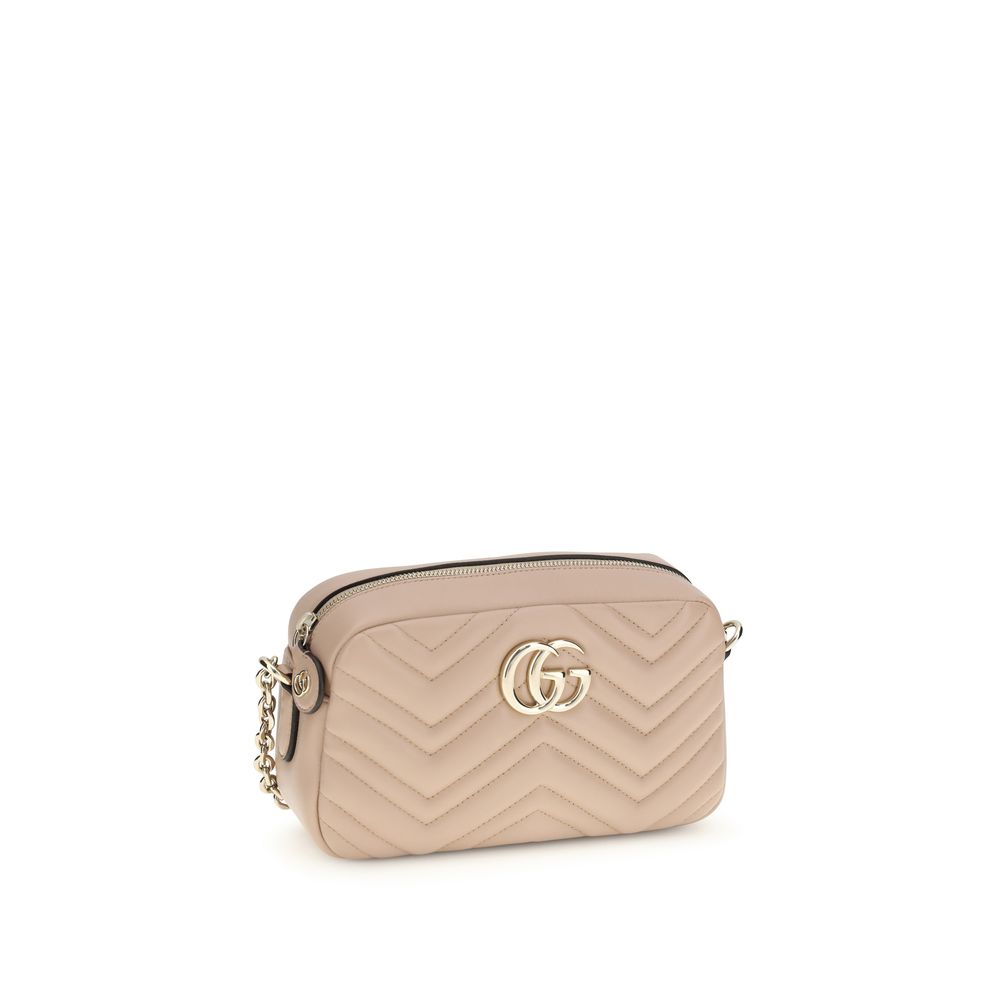 Gucci GG Marmont Multicolor Lamb Ovis Aries Handbag