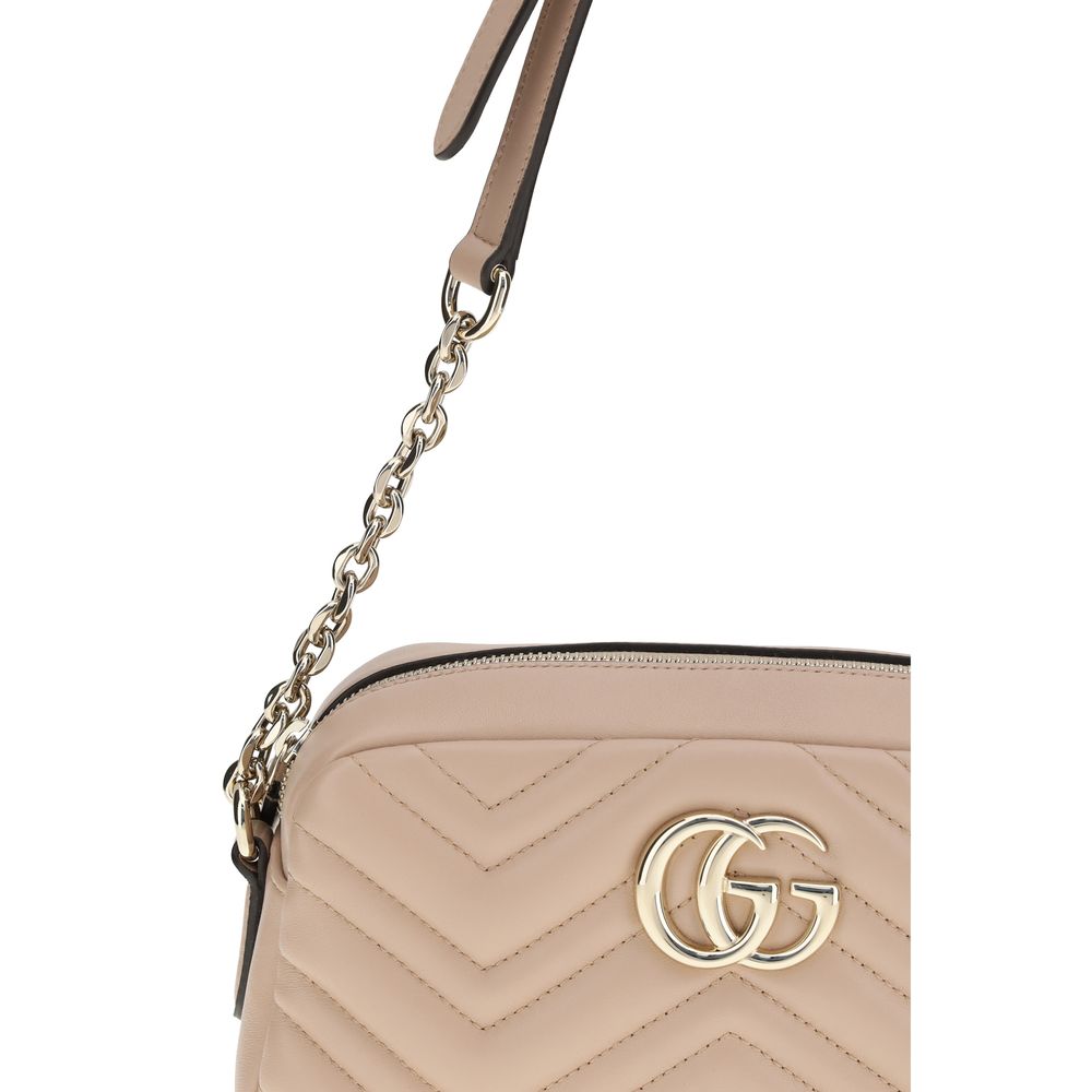 Gucci GG Marmont Multicolor Lamb Ovis Aries Handbag