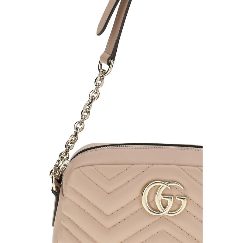 Gucci GG Marmont Multicolor Lamb Ovis Aries Handbag