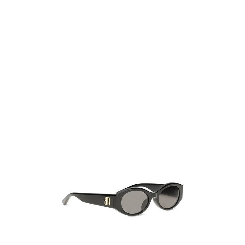 Balenciaga Black Acetate Sunglasses - Af Rotondi Nano