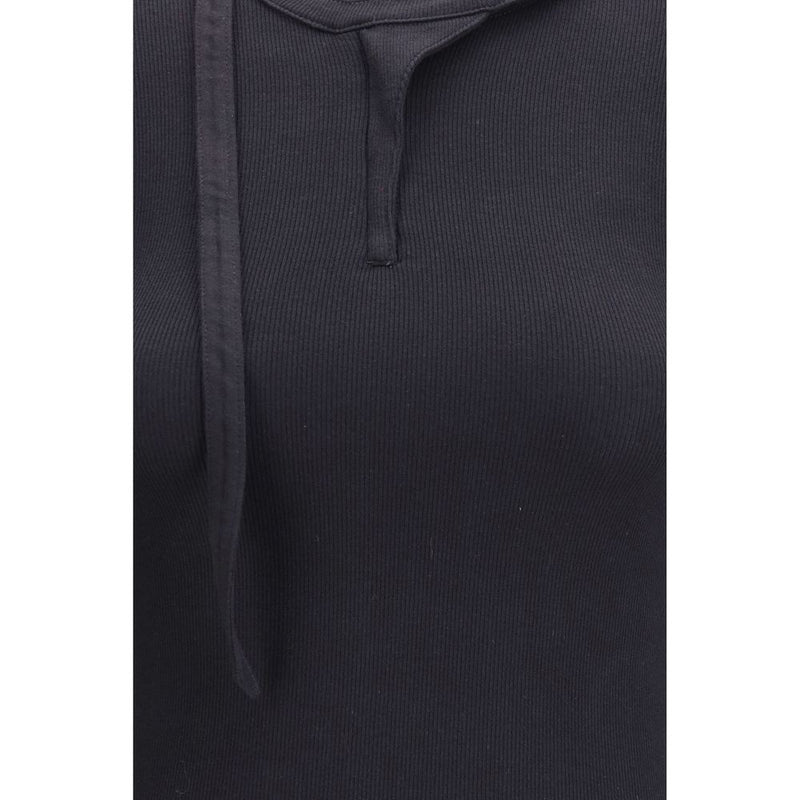 Diesel T Iara Ls Black Cotton Top for Women