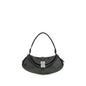 Ganni Blue Recycled Leather Shoulder Bag