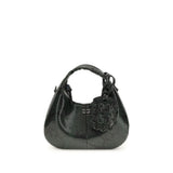 Sac à bandoulière Ganni noir en polyester recyclé