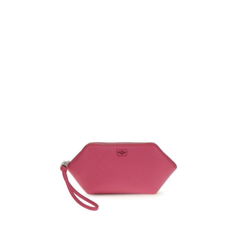 Ganni Multicolor Polyurethane Wallet - Pouch Bou