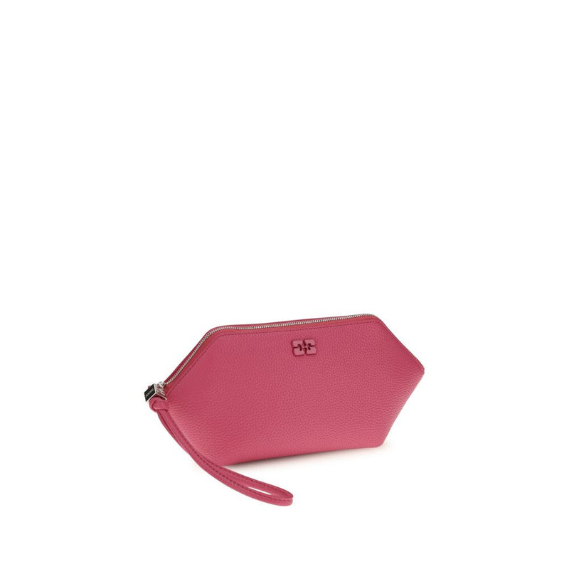 Ganni Multicolor Polyurethane Wallet - Pouch Bou