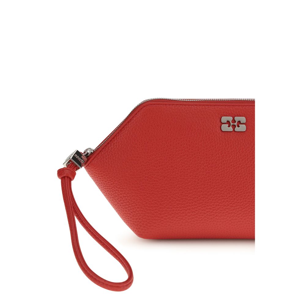 Ganni Multicolor Recycled Leather Wallet - Pouch Bou Make Up