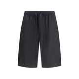 Shorts en coton noir Dolce & Gabbana