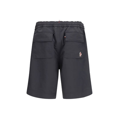 Moncler Grenoble Zwarte polyester bermuda