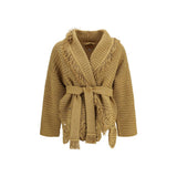 Alanui Island Memories Gold Cardigan for Women