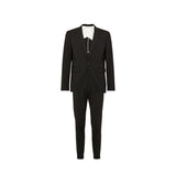 Dsquared² Black Elastane Two-Piece Suit for Men