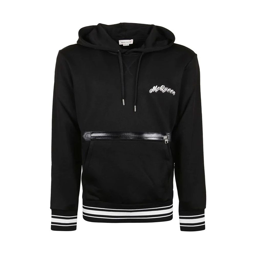 Alexander McQueen Black Cotton Sweatshirt for Men