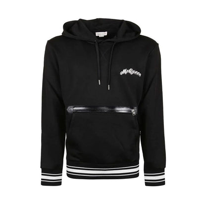 Alexander McQueen Black Cotton Sweatshirt for Men
