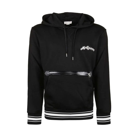 Alexander McQueen Black Cotton Sweatshirt for Men