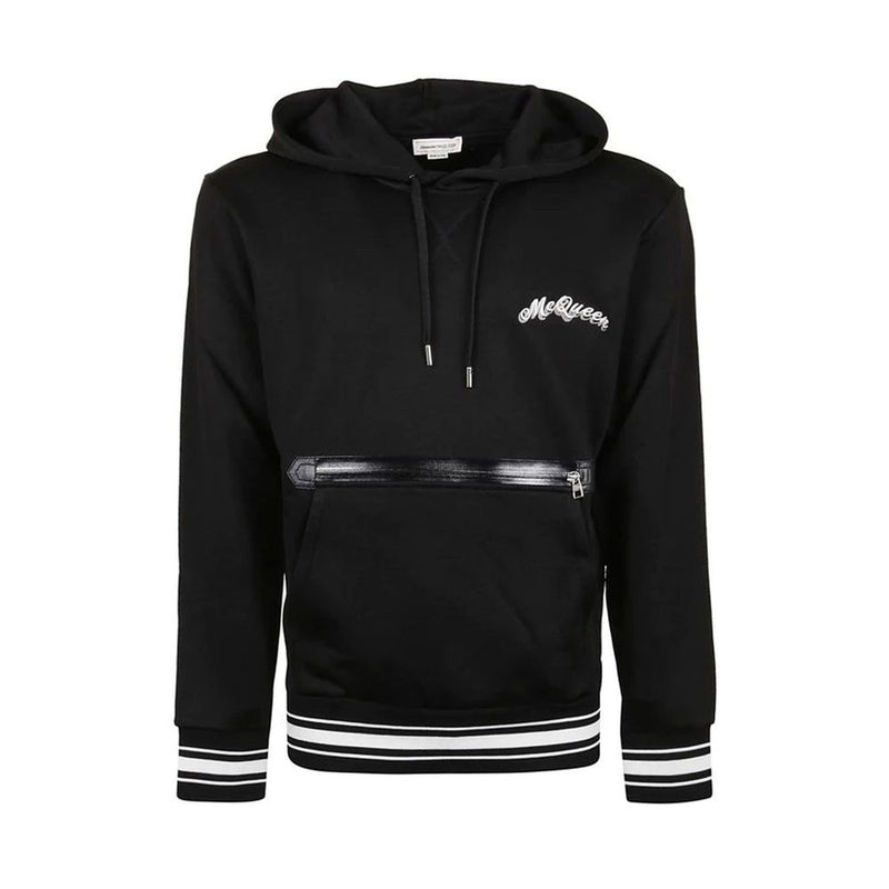 Alexander McQueen Black Cotton Sweatshirt for Men