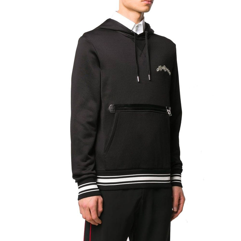 Alexander McQueen Black Cotton Sweatshirt for Men
