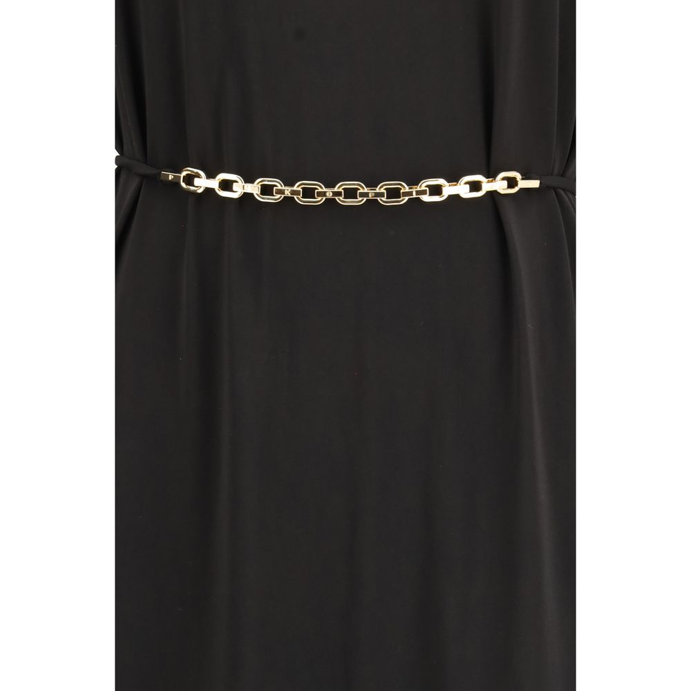 Robe décontractée en acétate noir PINKO