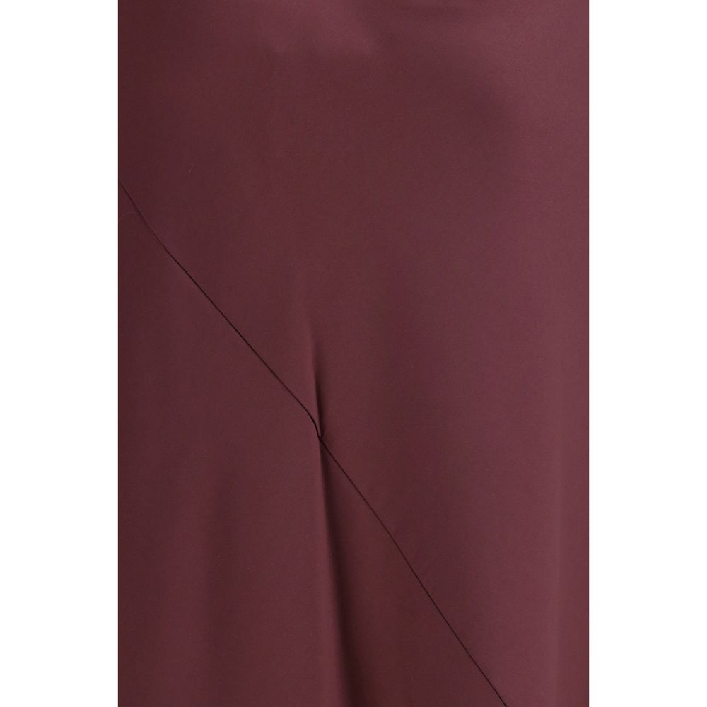 Robe décontractée en marabout Bordeaux PINKO