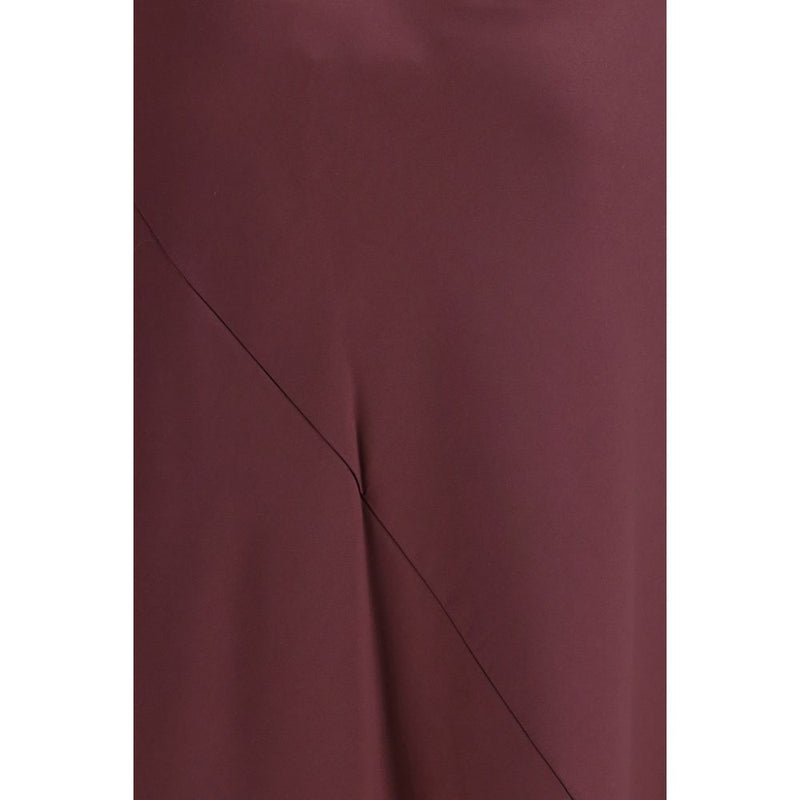 Robe décontractée en marabout Bordeaux PINKO
