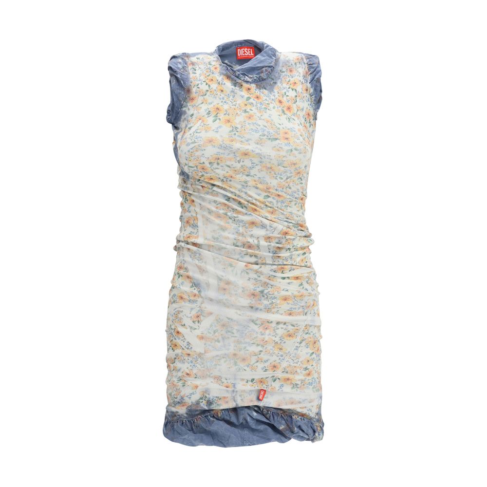Robe Casual Diesel D-Ayana Multicolore en Coton