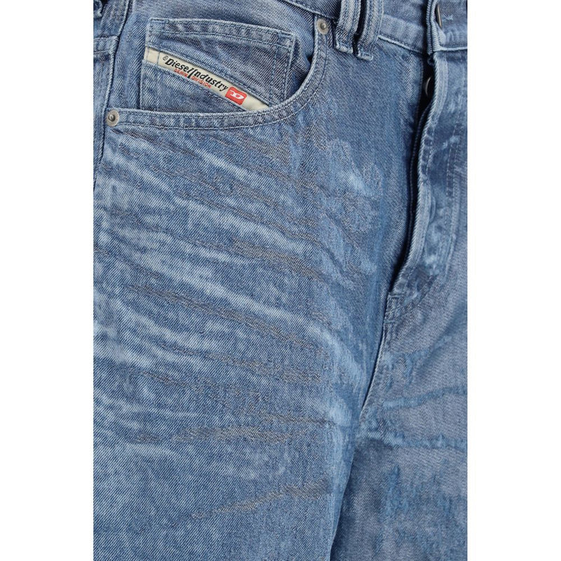 Diesel 1996 D-Sire Blue Cotton Relaxed Fit Jeans for Women